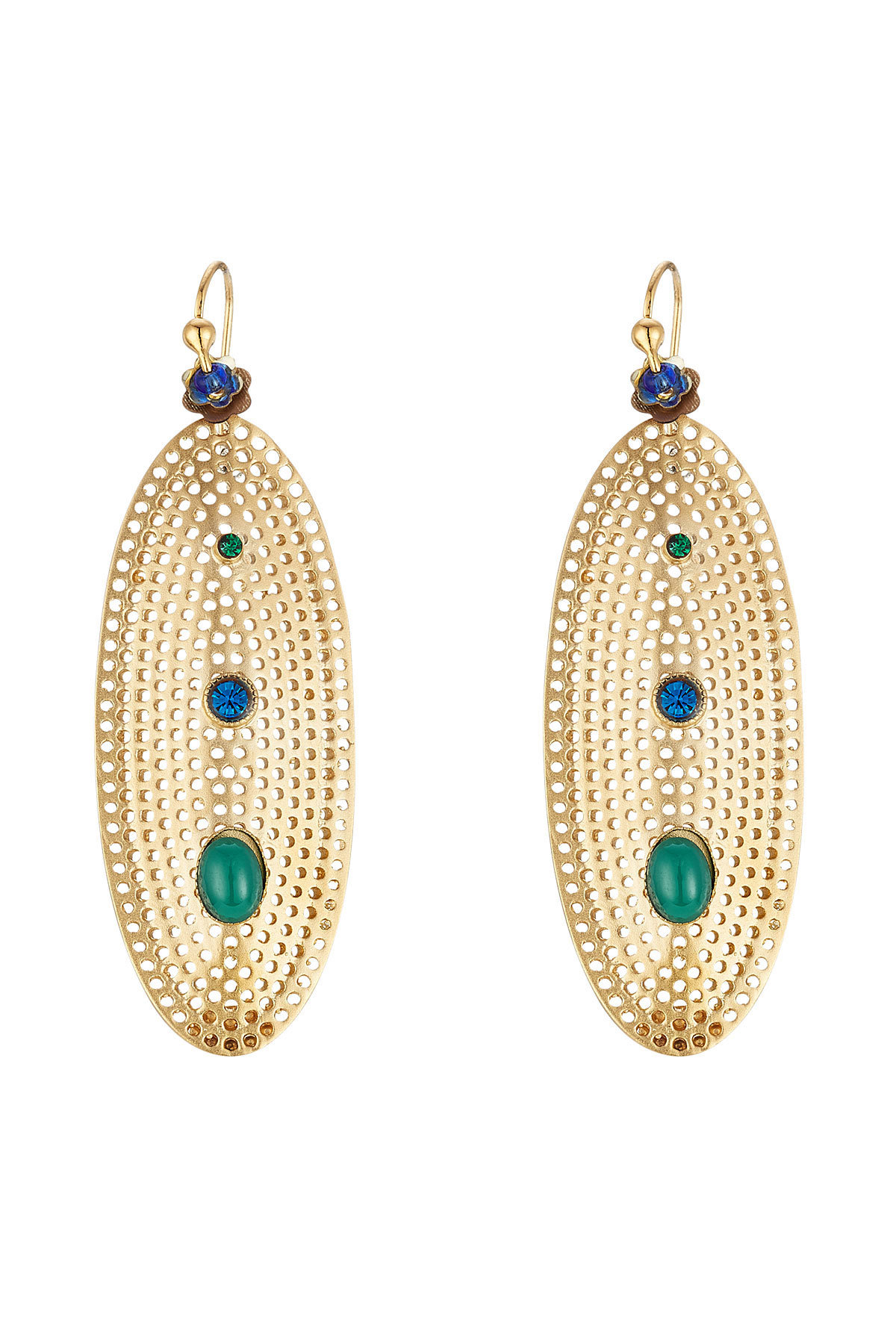 Gas Bijoux - Chiara 24kt Gold-Plated Earrings