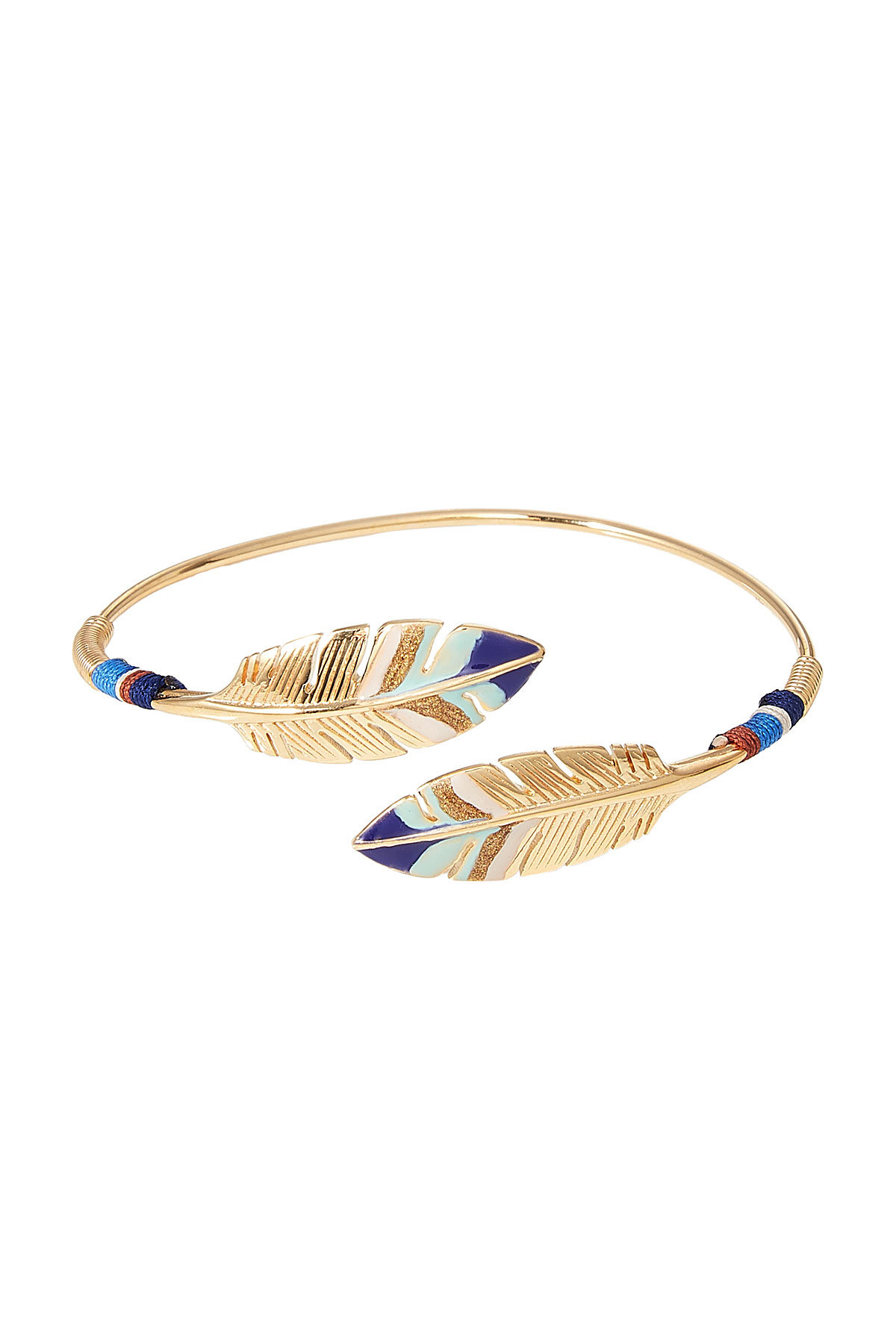 Gas Bijoux - Duality Penna 24kt Gold-Plated Bracelet