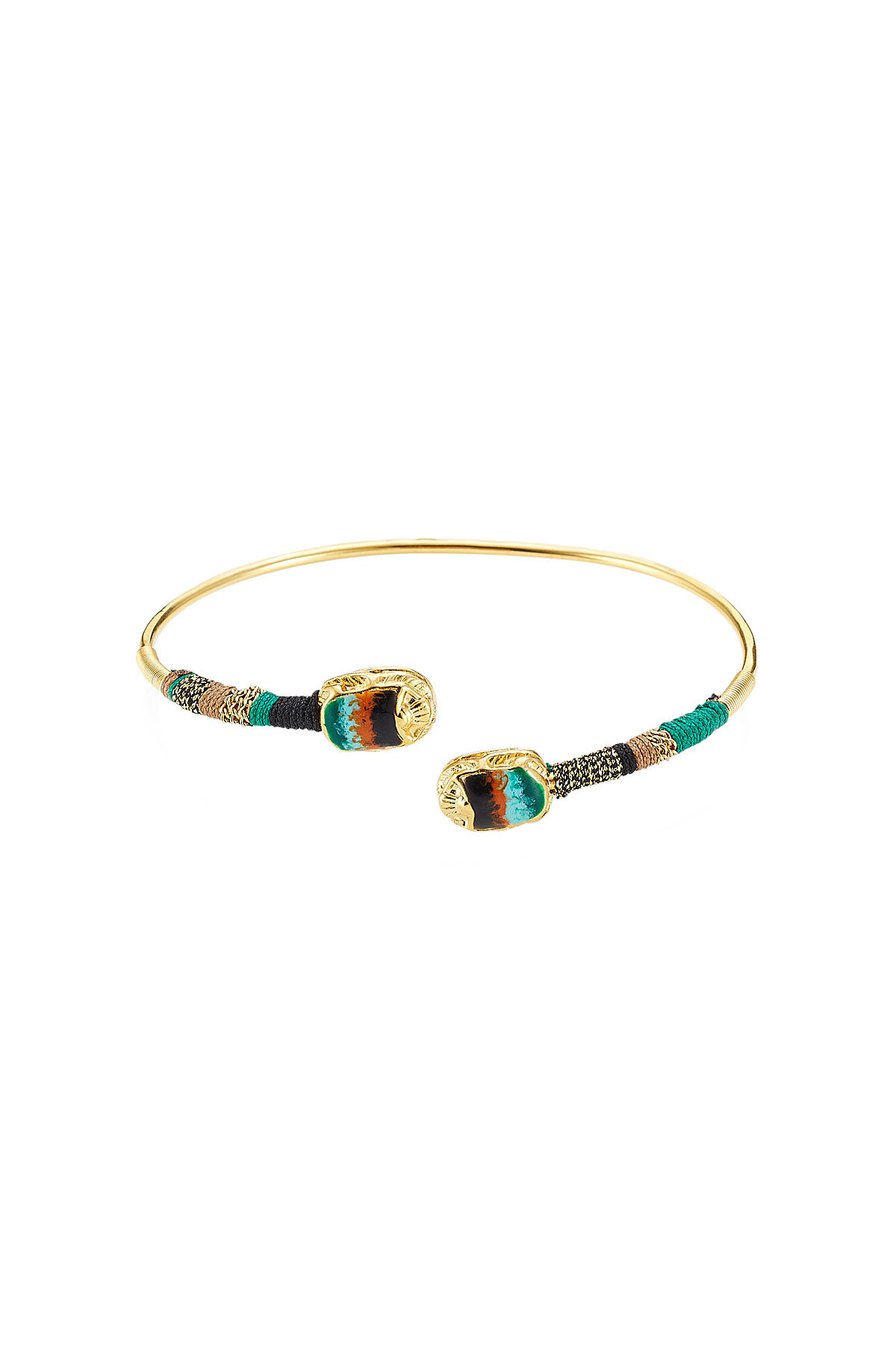 Gas Bijoux - Duality Scaramouche Small 24kt Gold-Plated Bracelet