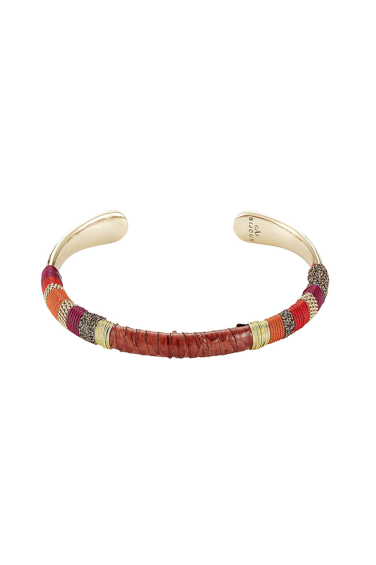 Gas Bijoux - Massai Bangle with Snakeskin