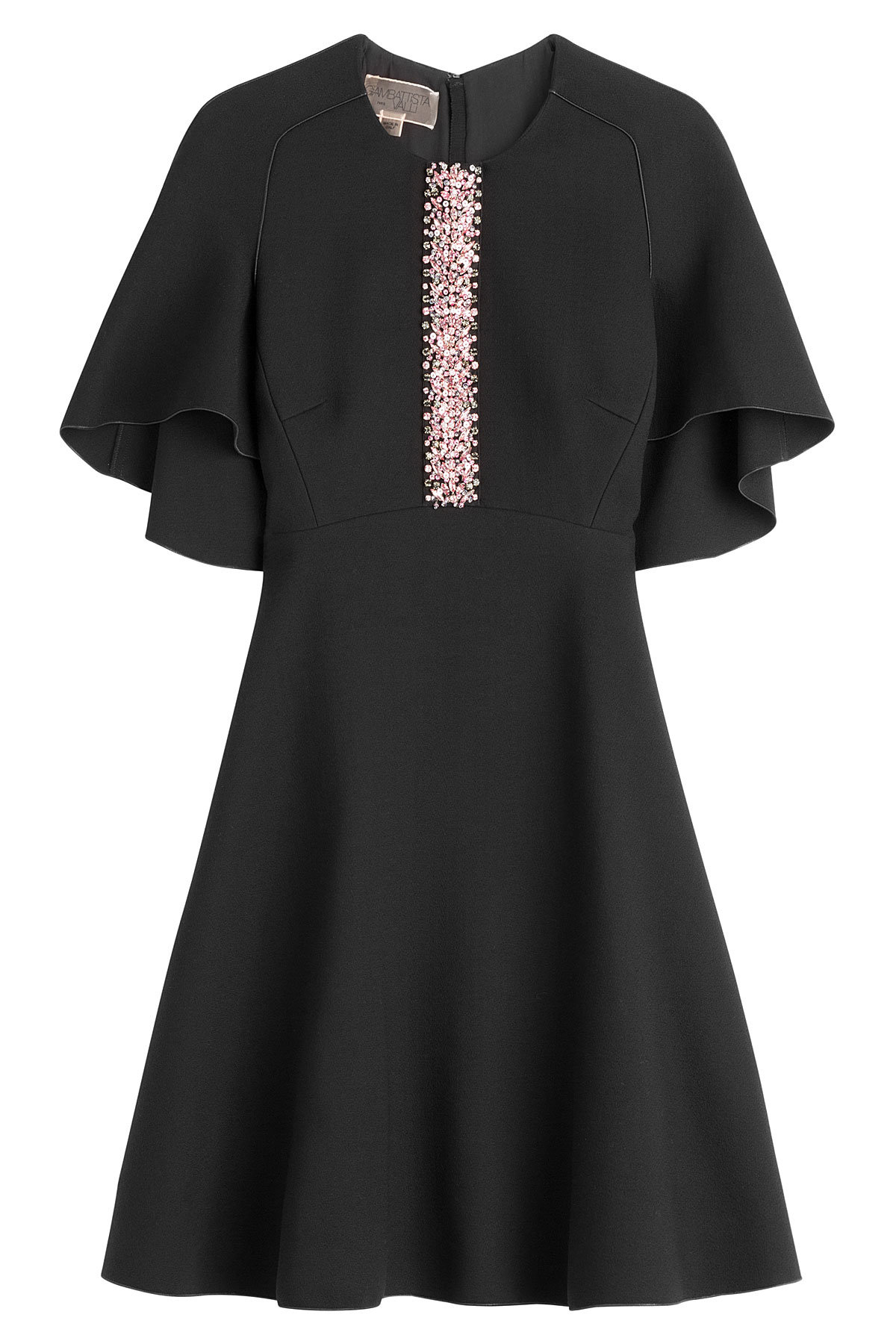 Giambattista Valli - Crepe Dress with Bead Embellishment