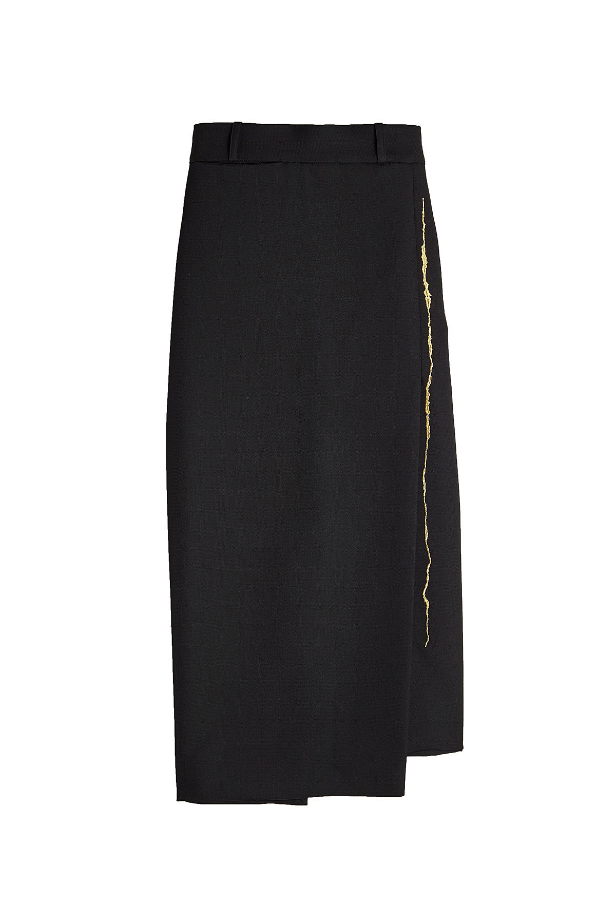 Haider Ackermann - Asymmetric Fleecewool Skirt