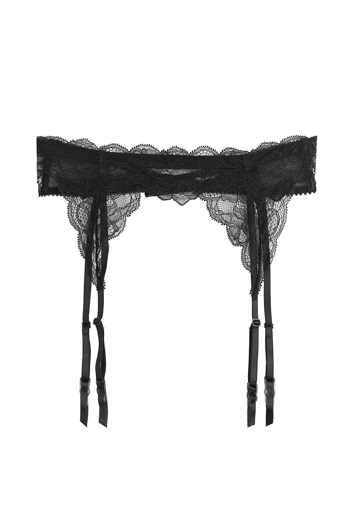 Heidi Klum - Garter Belt with Lace Trim