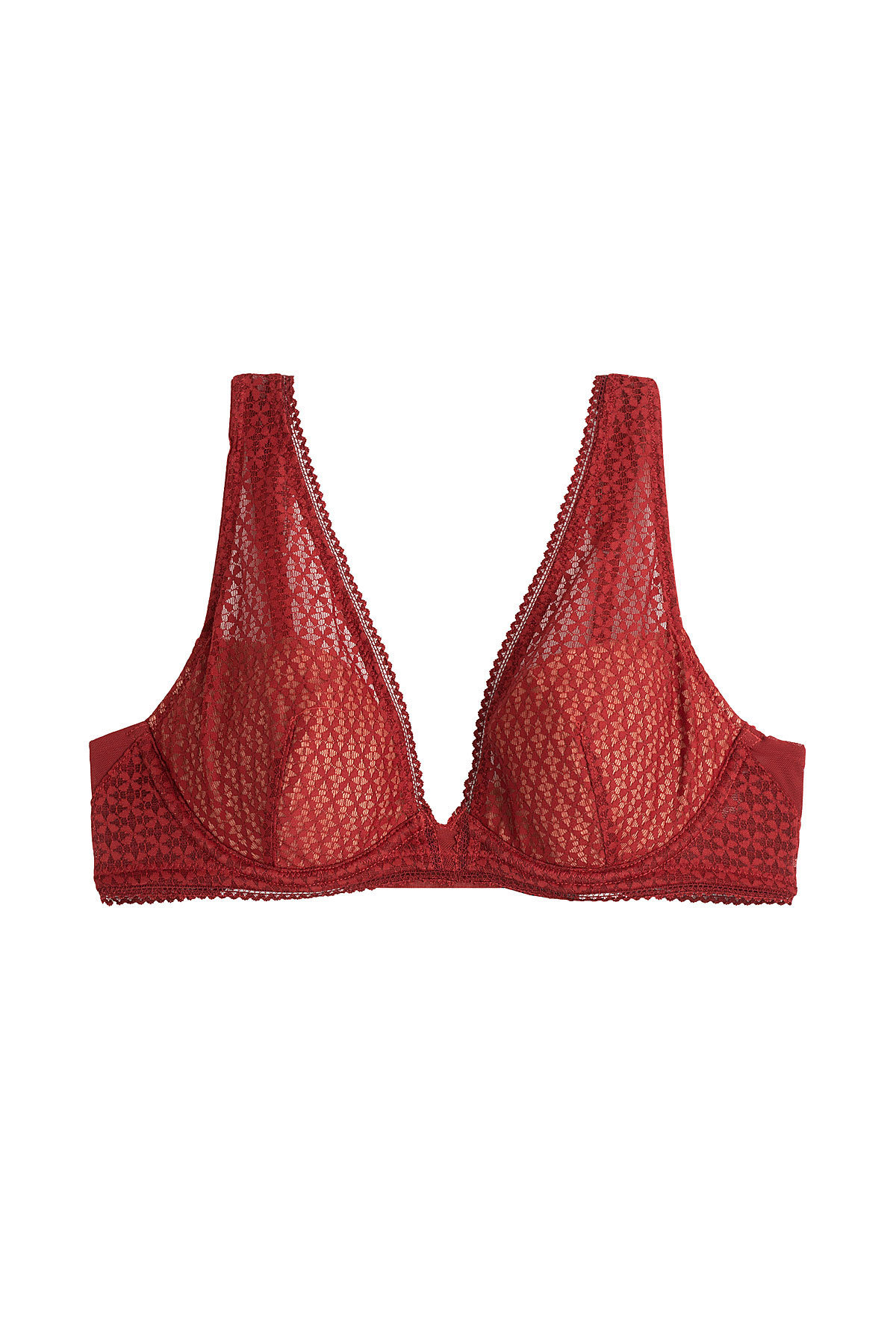 Heidi Klum - Padded Bra wit Mesh