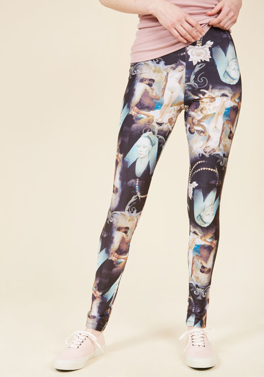 Hell Bunny - Hell Bunny Eclectic Artistry Leggings