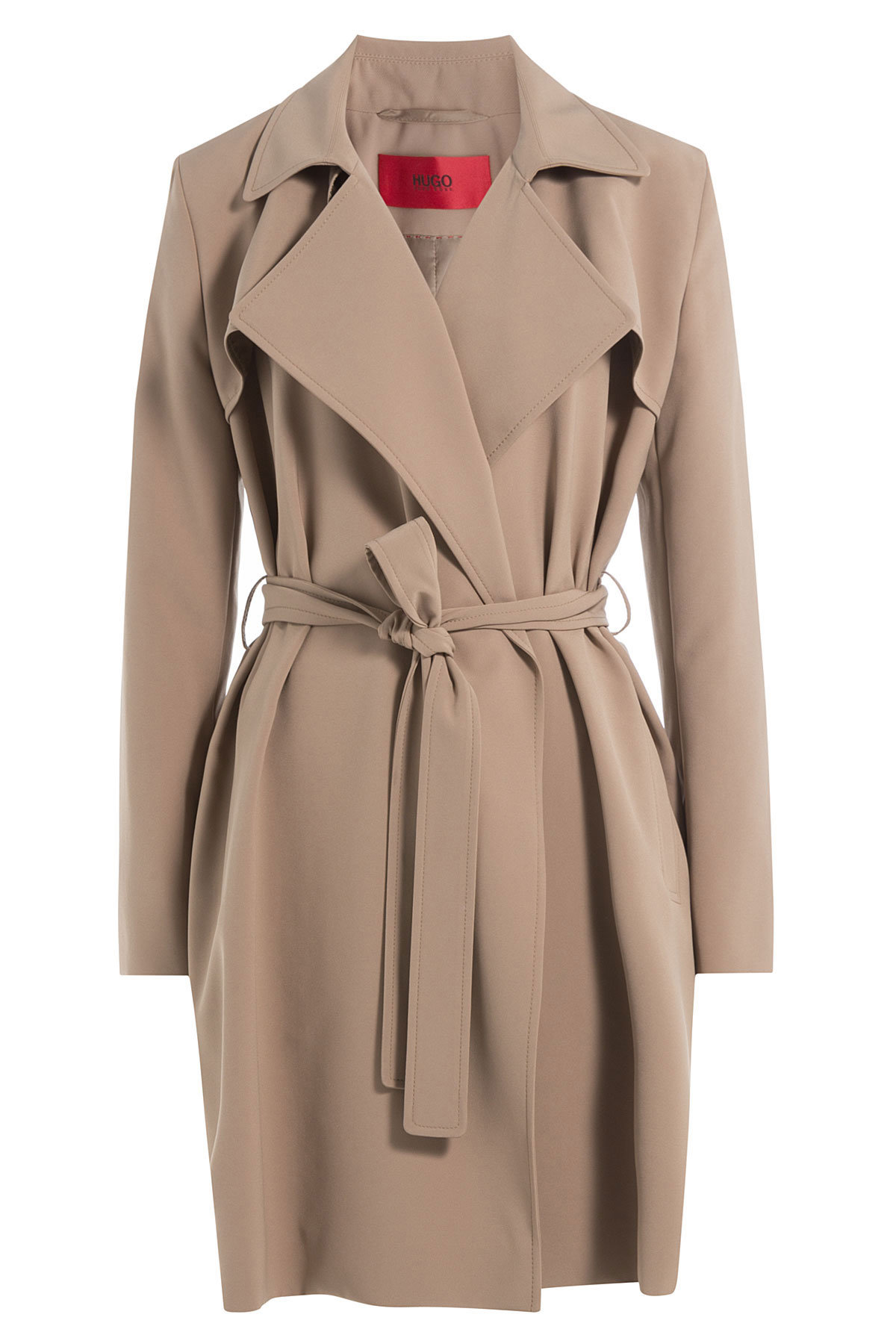 Belted Coat by Hugo