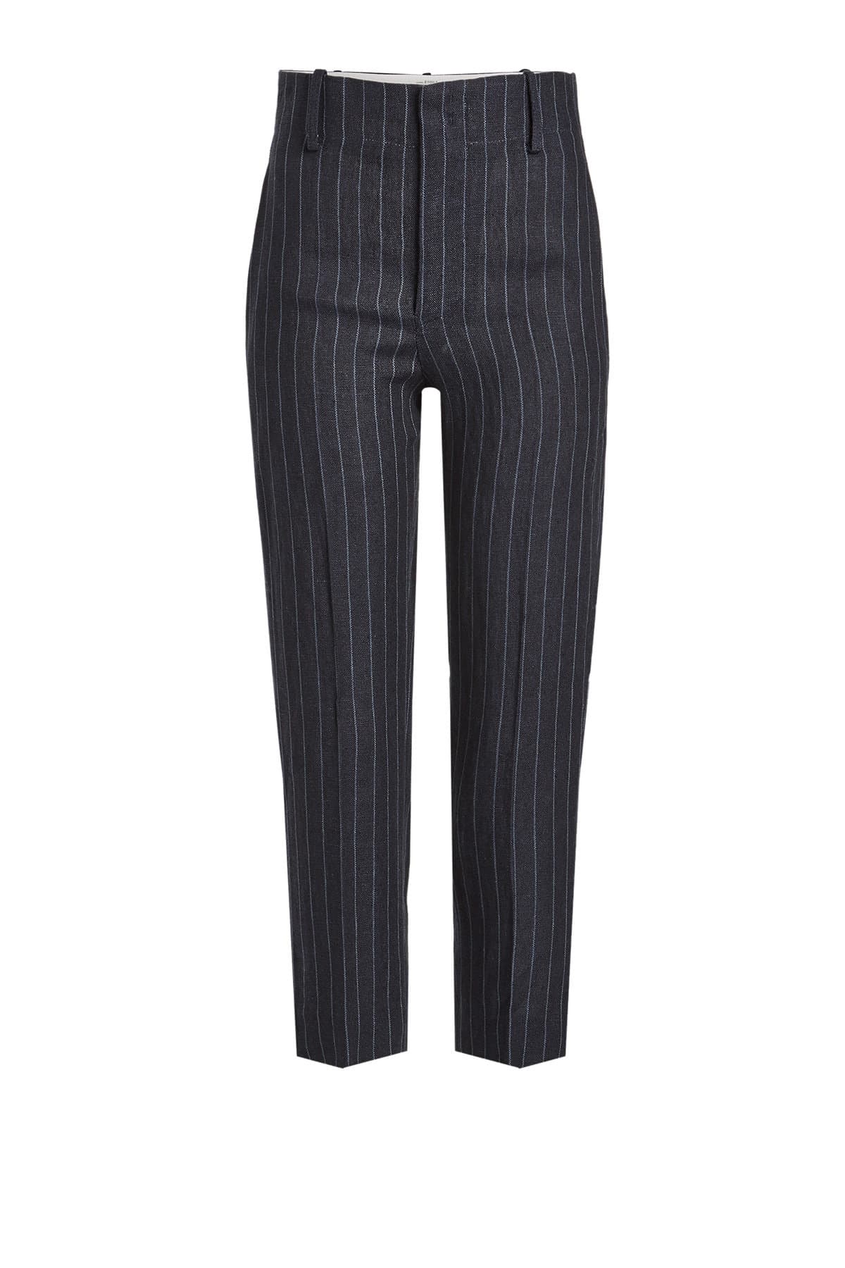 Idini Linen Striped High-Waisted Trousers by Isabel Marant Étoile