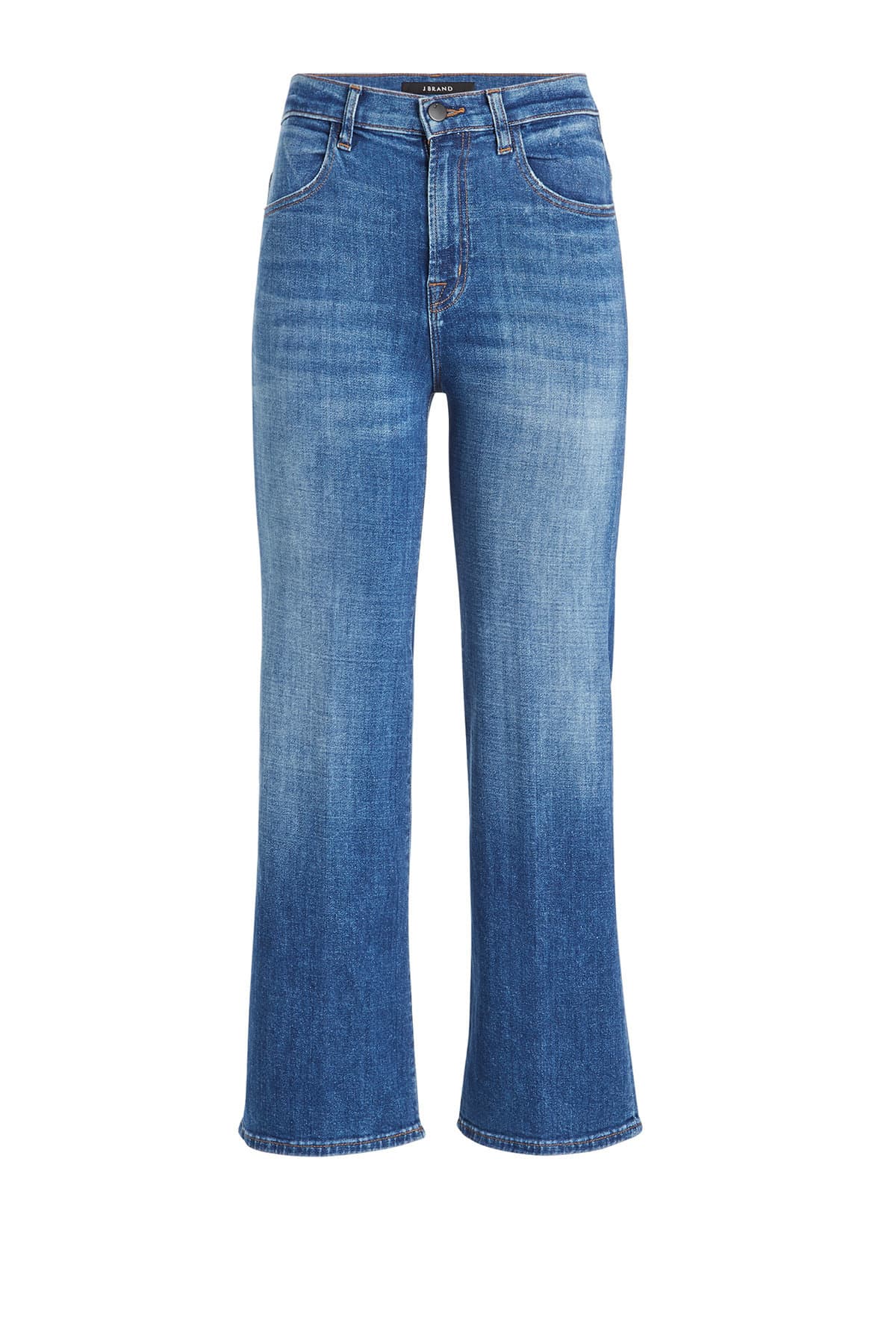 J Brand - Joan High-Rise Cropped Flared Jeans