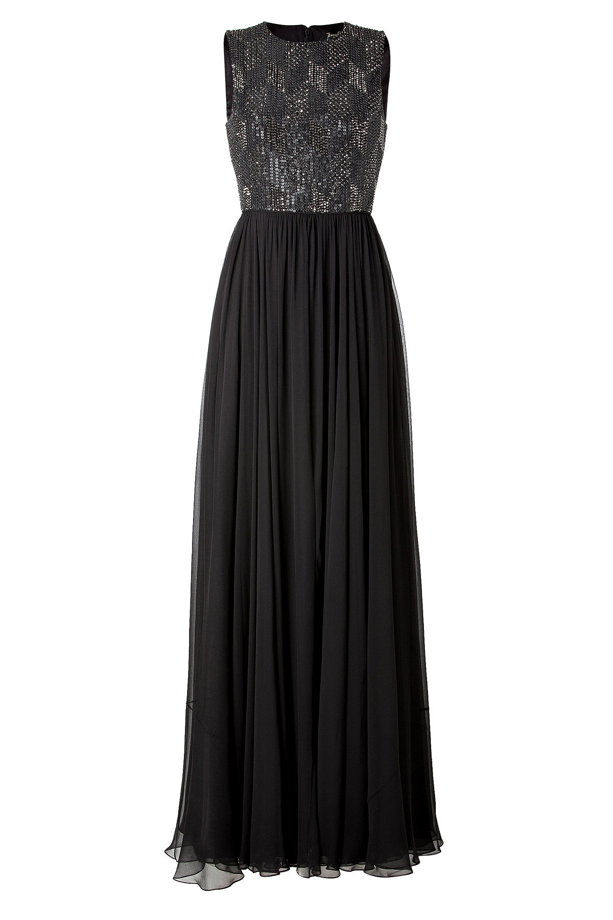 Silk Gown in Licorice by Jenny Packham