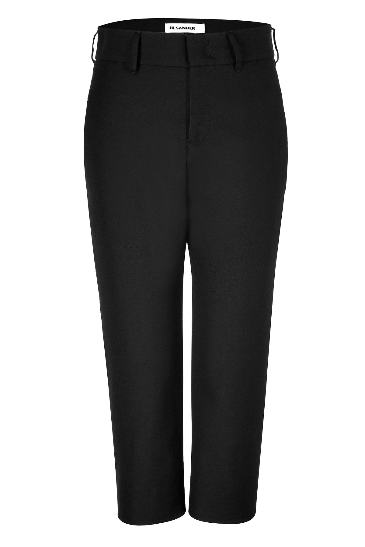 Cotton Cropped Pants by Jil Sander