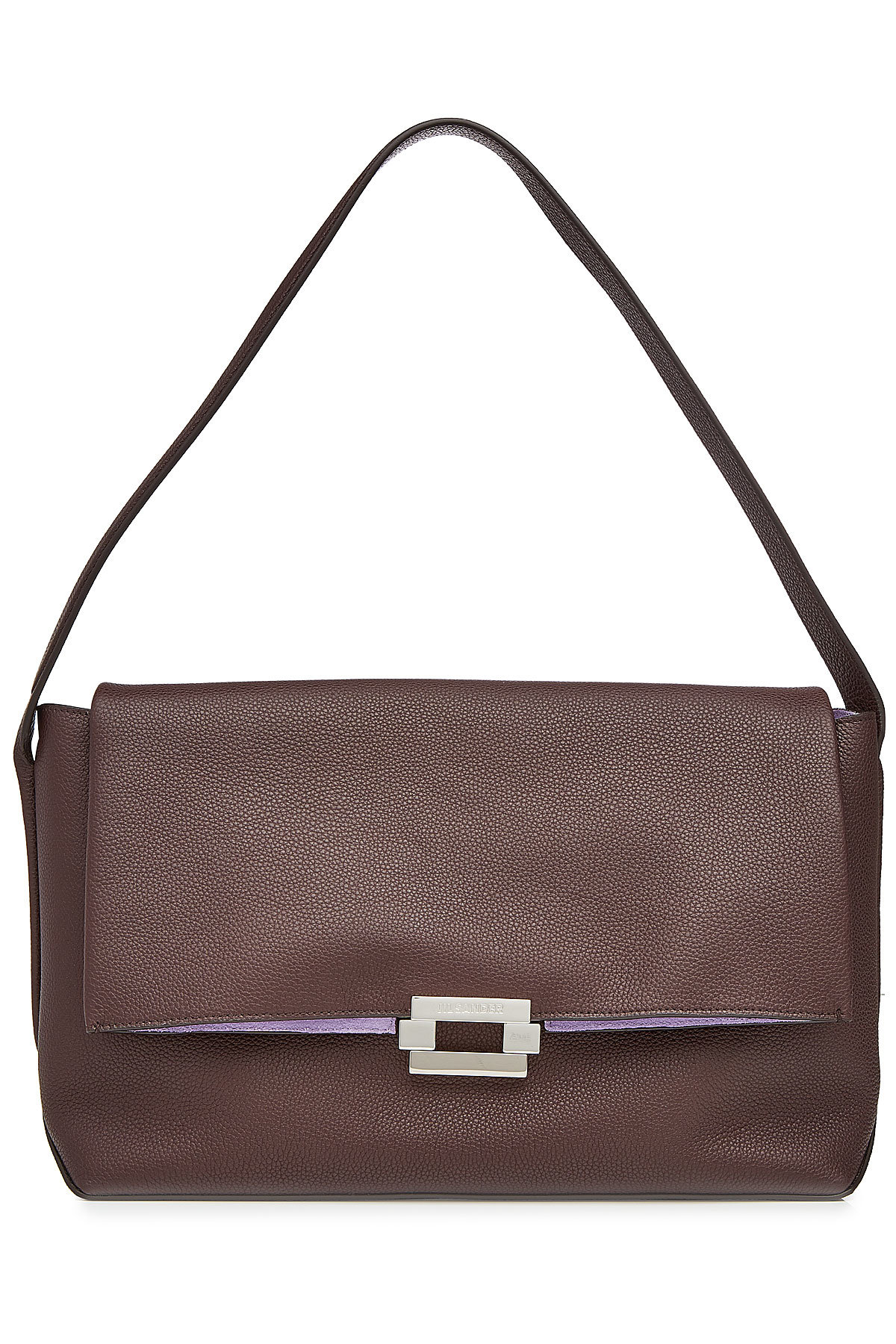 Refold Medium Leather Shoulder Bag by Jil Sander