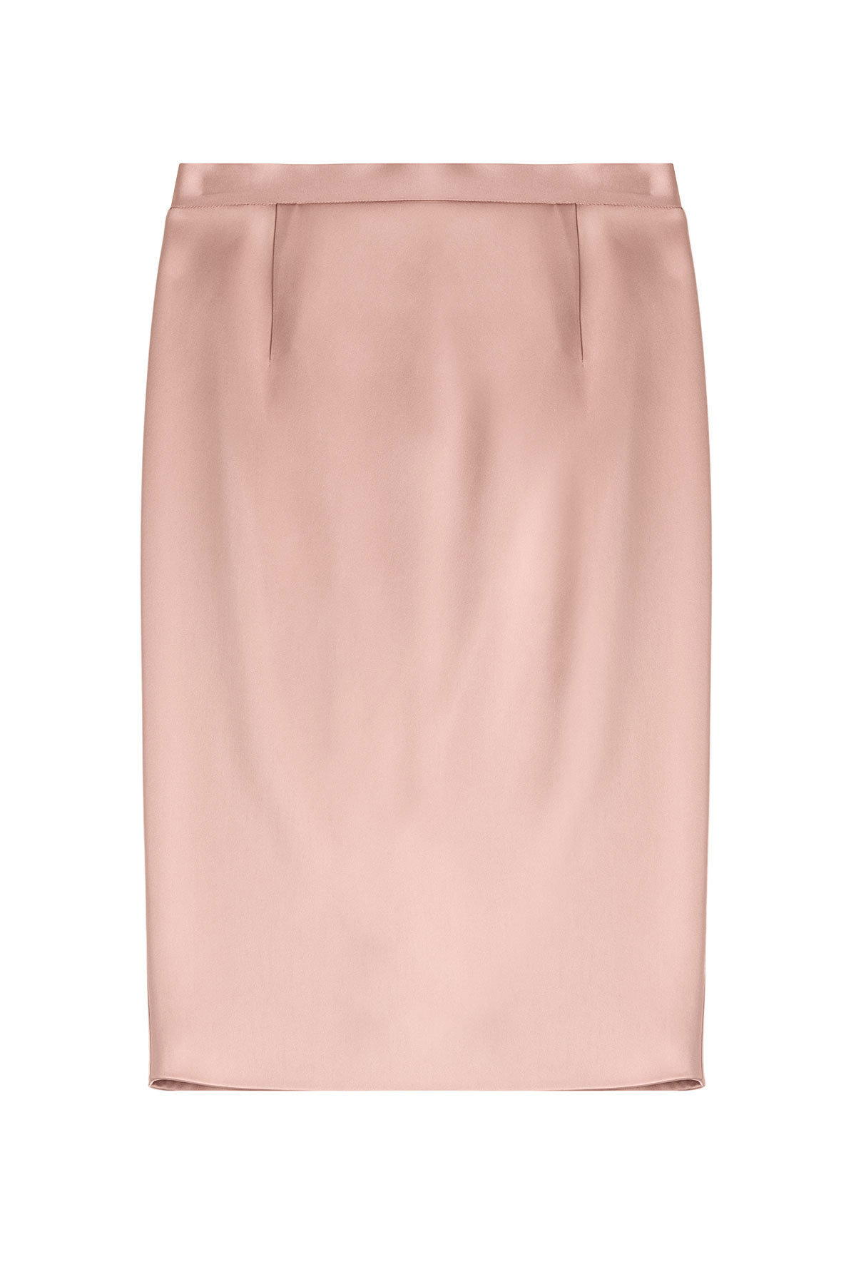 Satin Pencil Skirt by Jil Sander