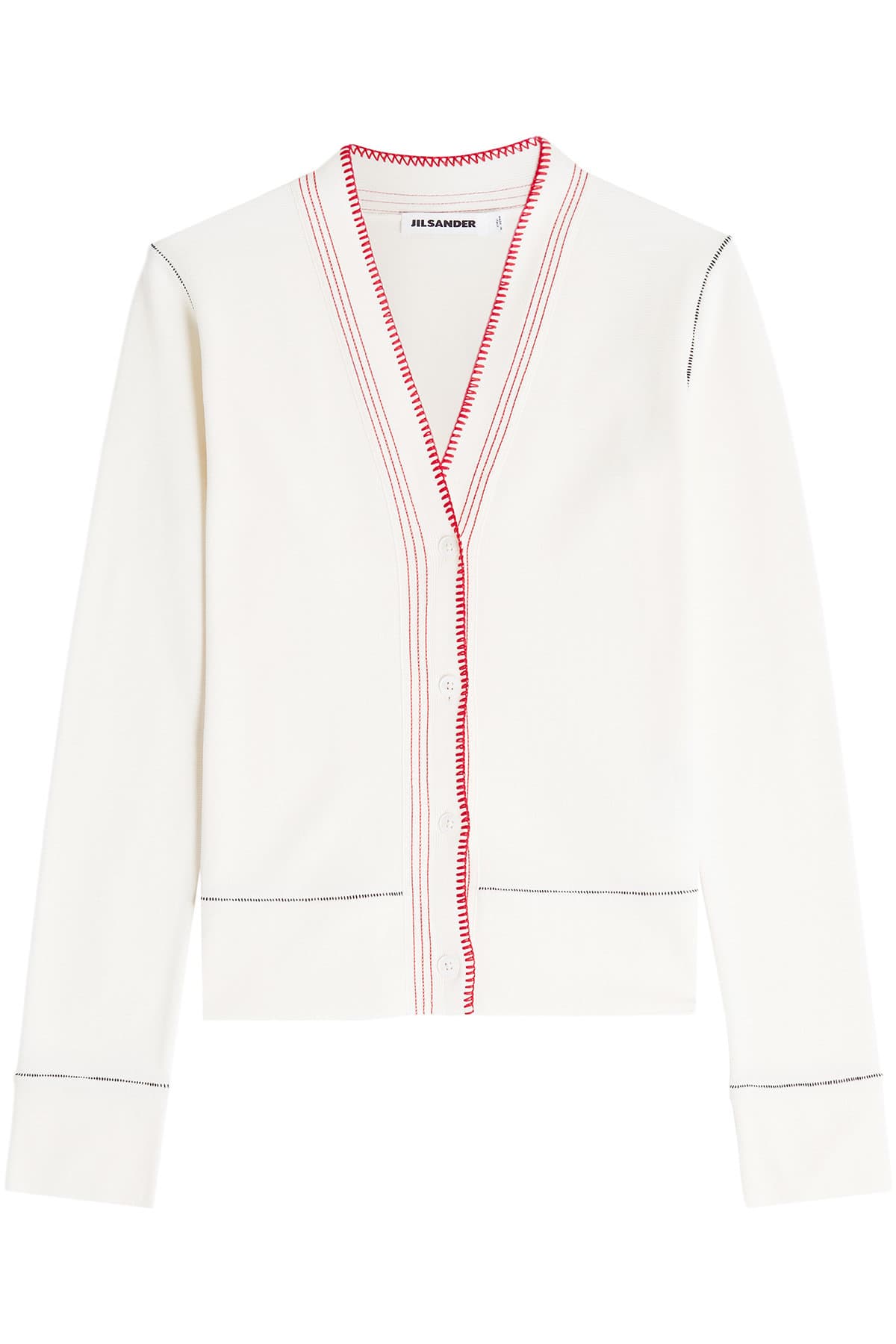 Jil Sander - Stitch-Trim Cardigan