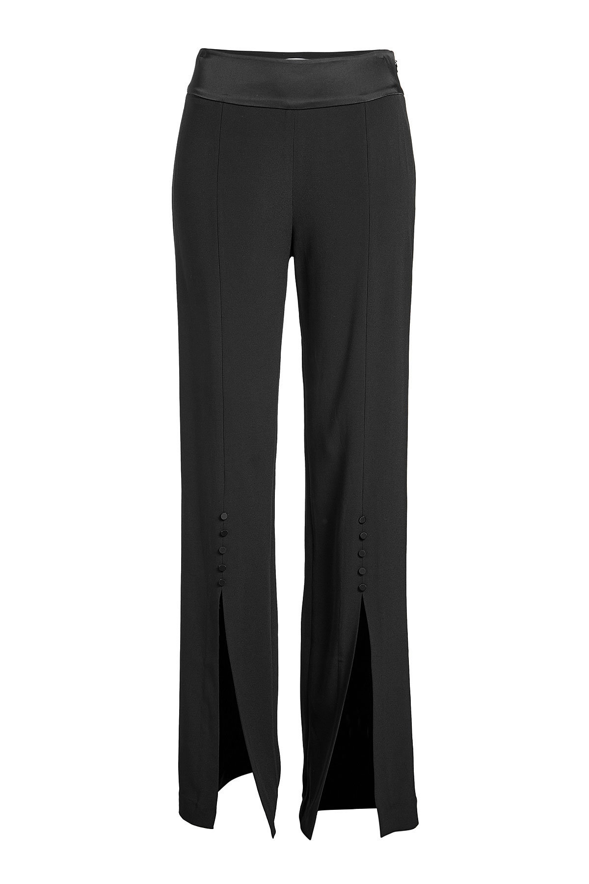 Jonathan Simkhai - Crepe Front Slit Pants