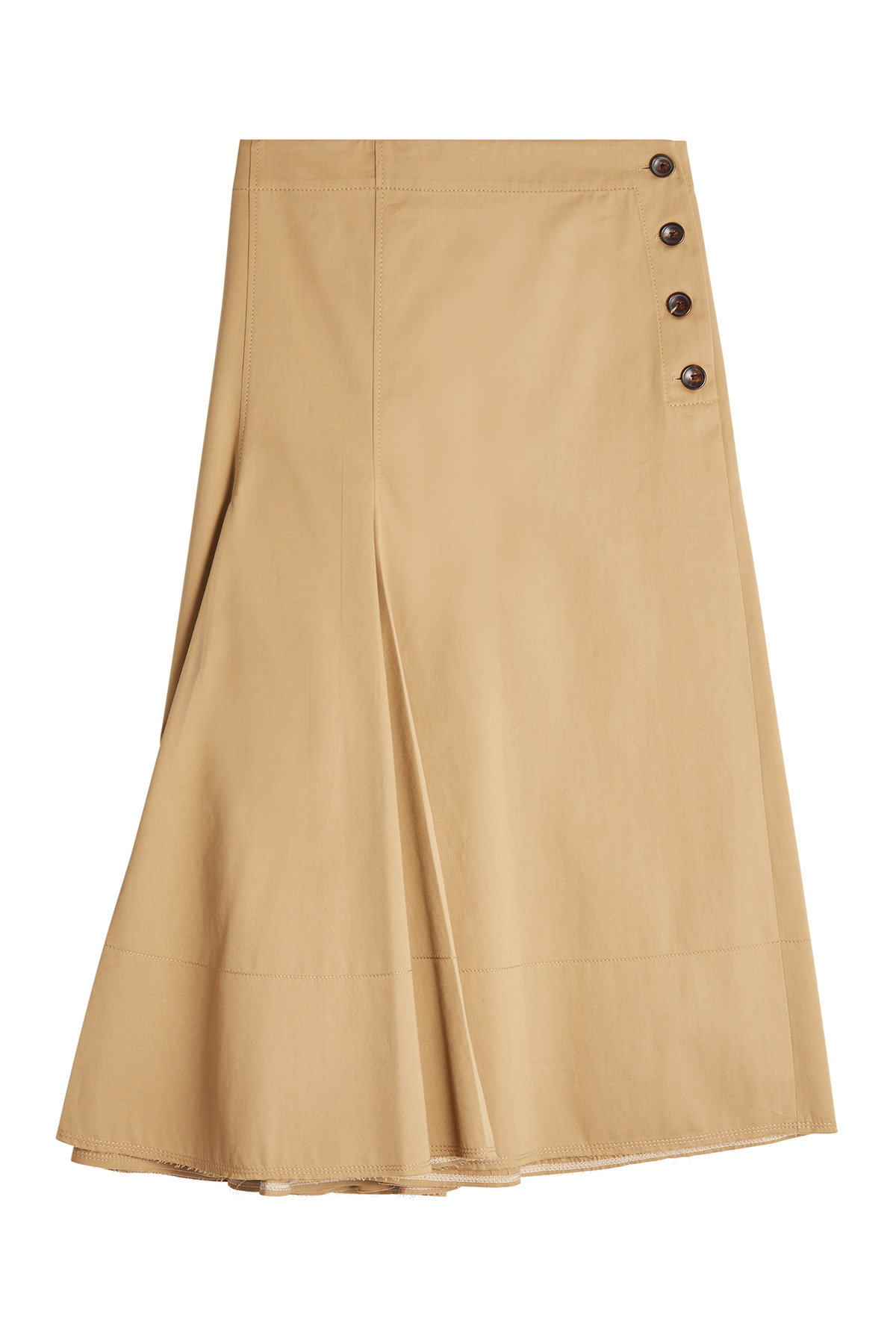 Joseph - Twill Midi Skirt