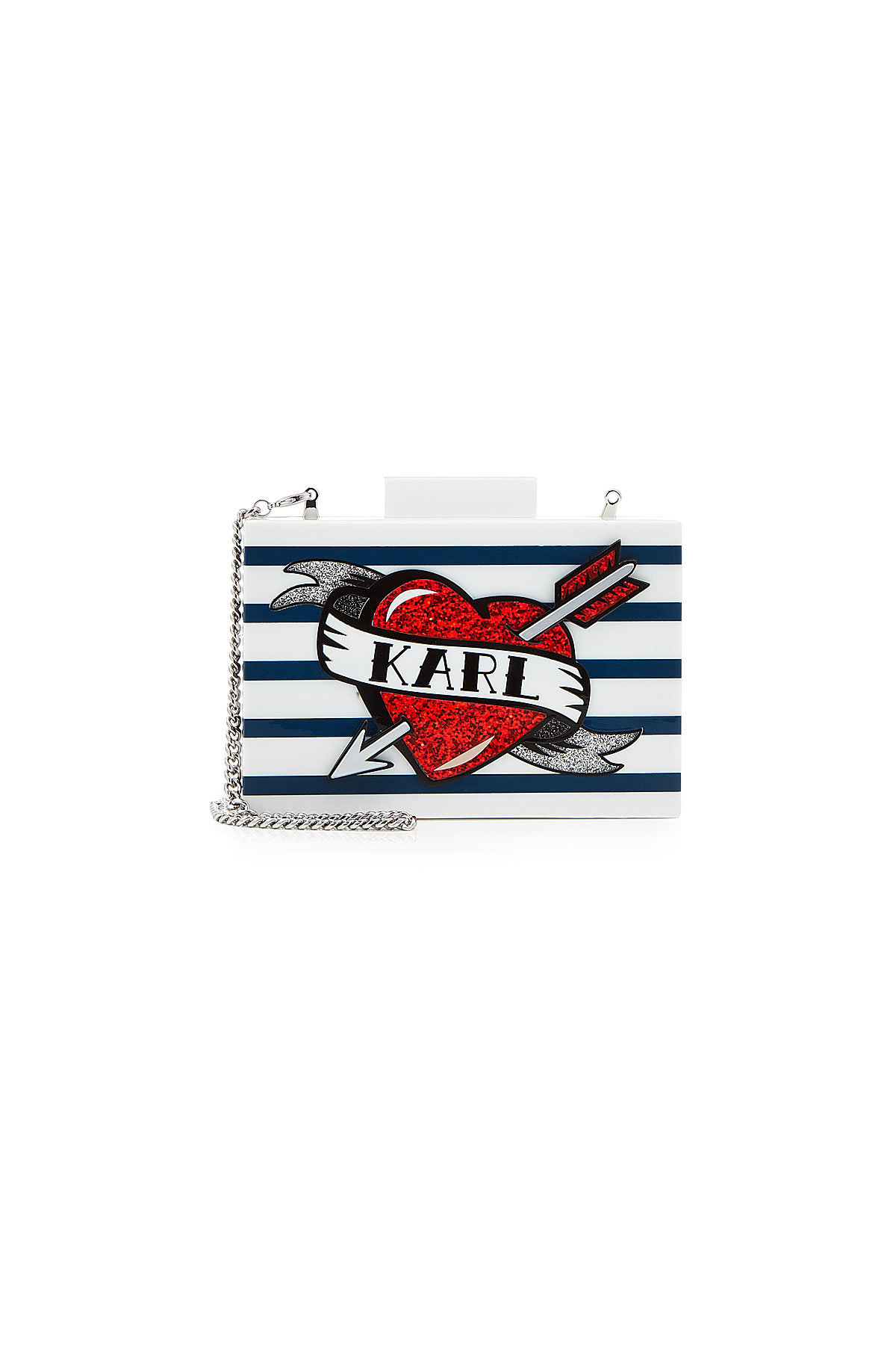 Karl Lagerfeld - Captain Karl Box Clutch