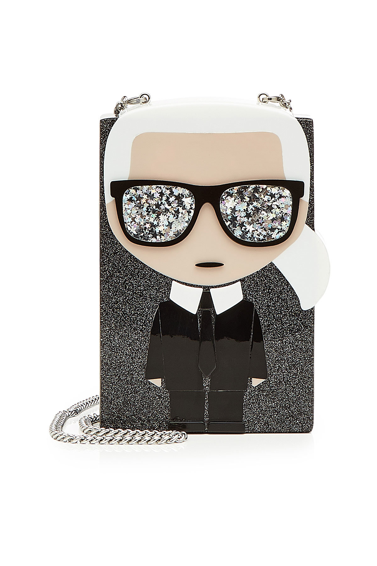 Karl Lagerfeld - K/Ikonik Glitter Box Clutch