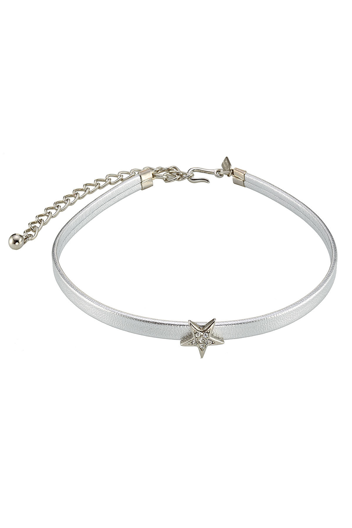 Kenneth Jay Lane - Metallic Leather Choker