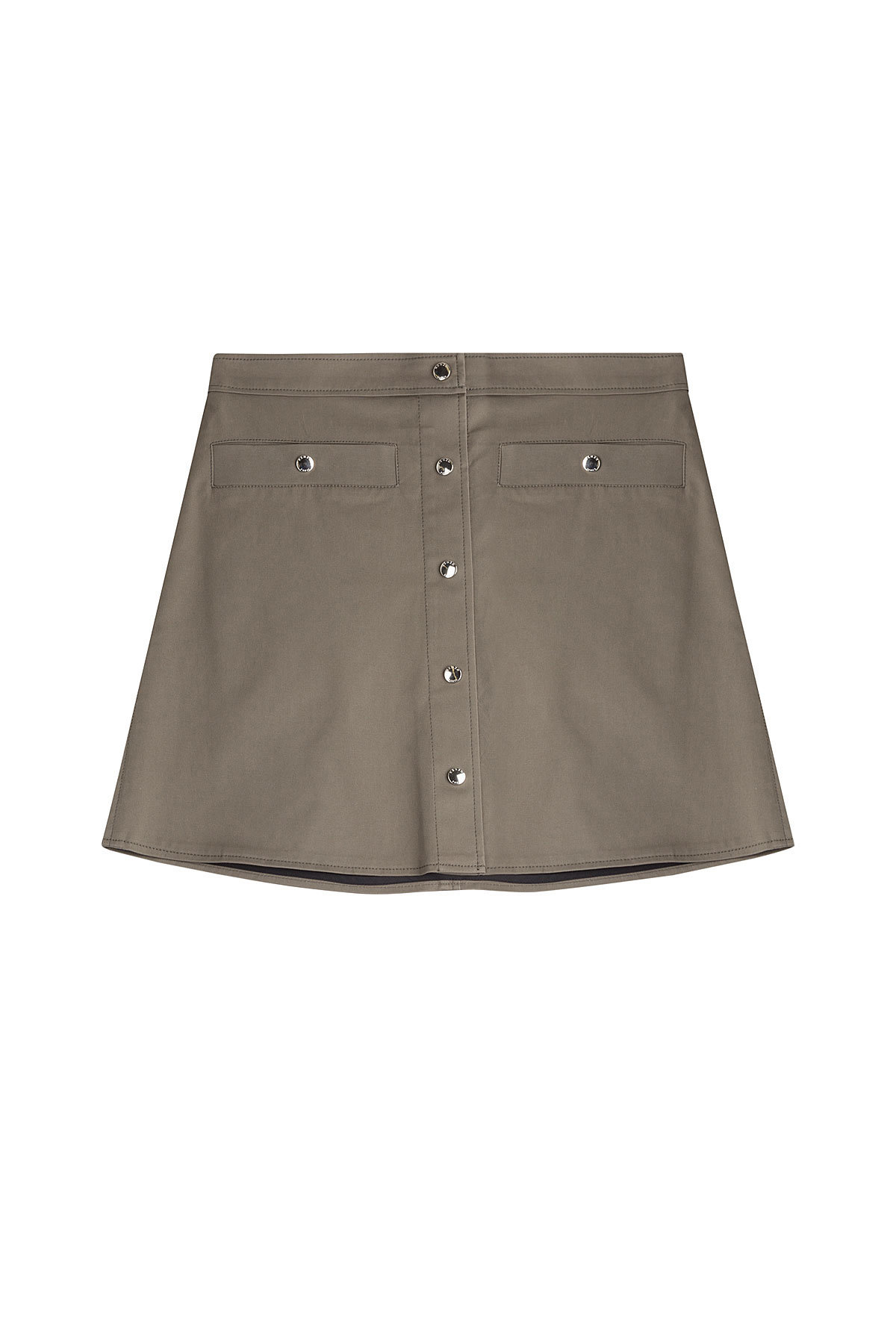 Button Up Mini-Skirt by Kenzo