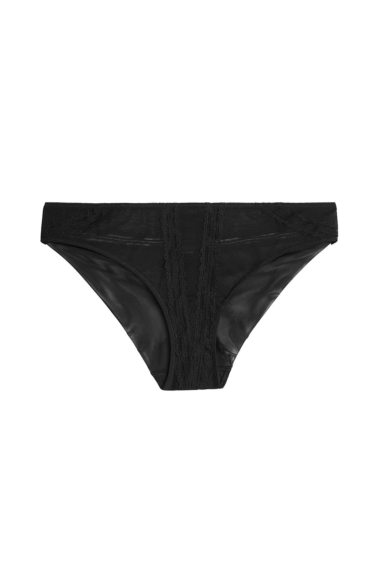 La Perla - Lace Briefs with Sheer Mesh