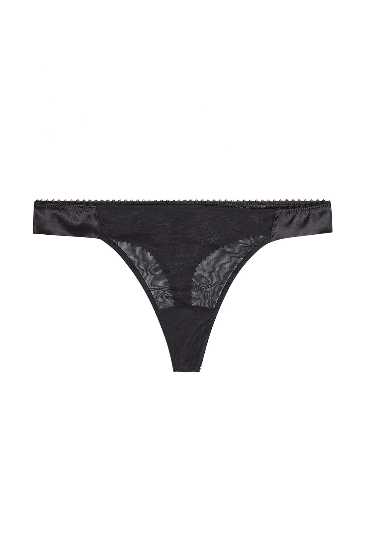 La Perla - Lace Thong with Silk