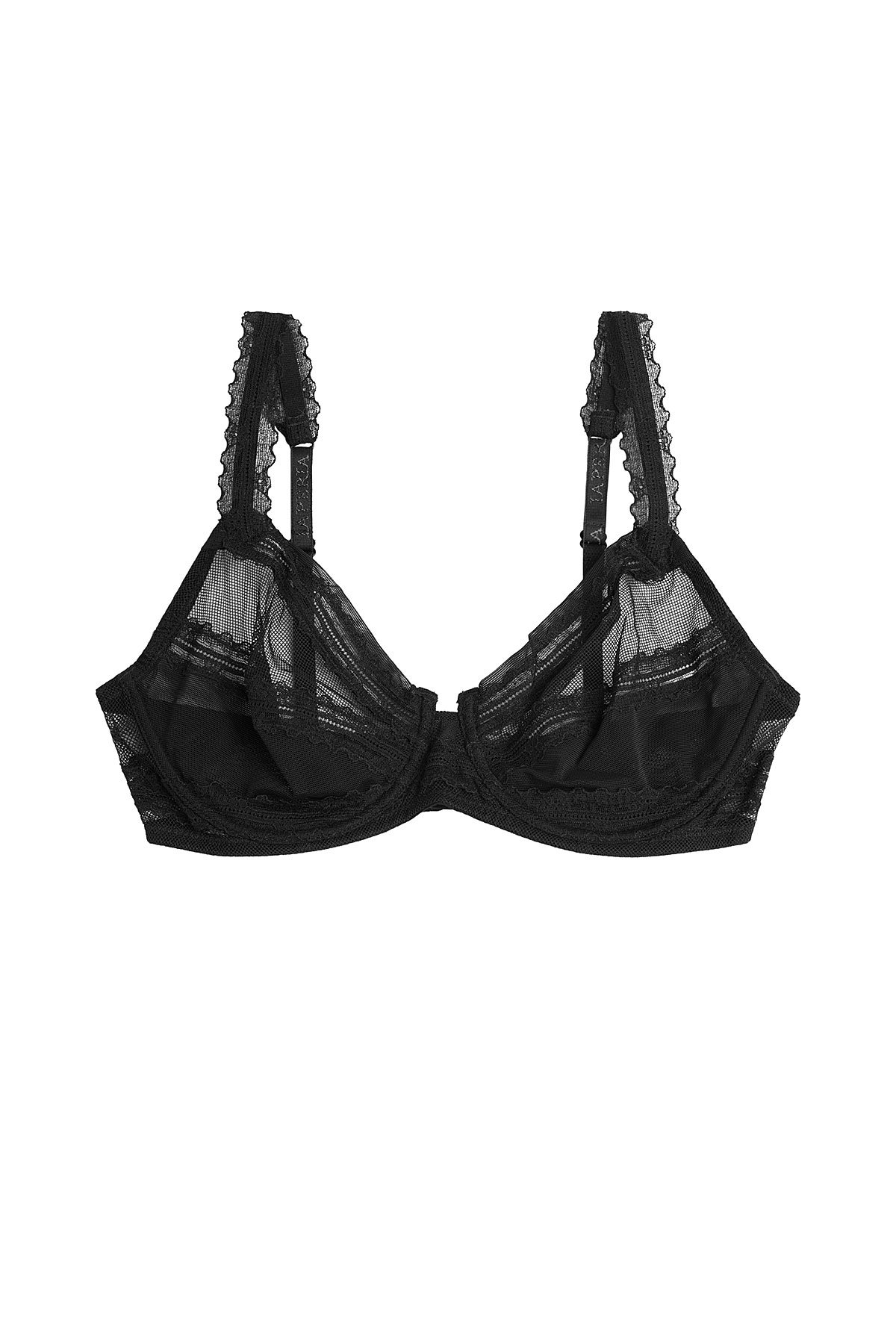 La Perla - Soft Cup Mesh Bra with Lace