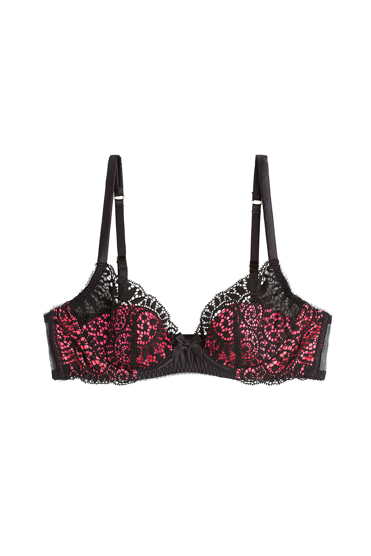 L'Agent by Agent Provocateur - Padded Plunge Lace Bra