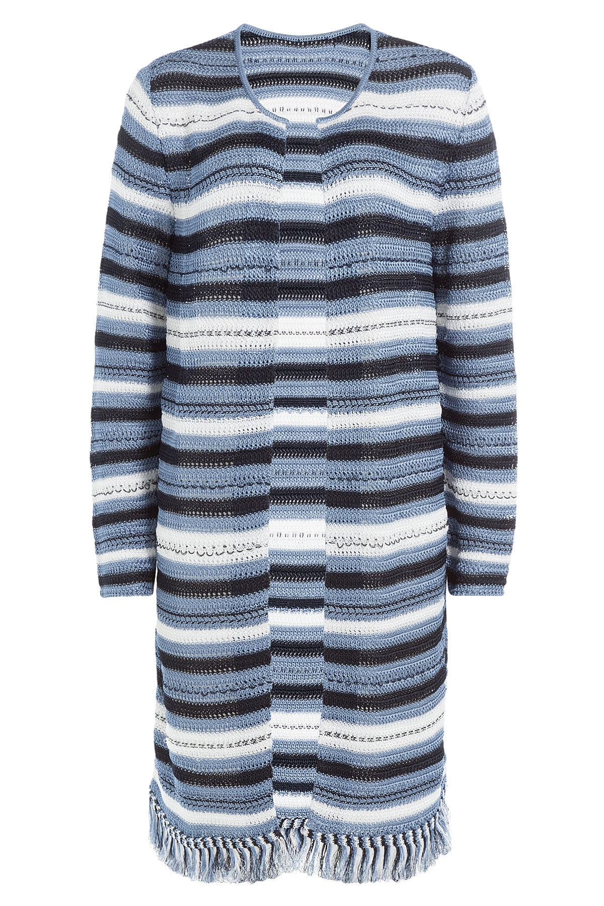 Lucien Pellat-Finet - Striped Knit Cardigan