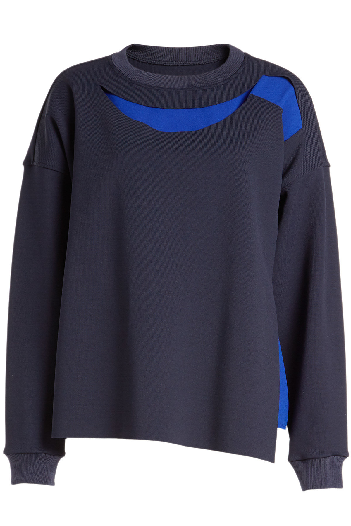 Maison Margiela - Jersey Sweatshirt with Cut-Out Detail