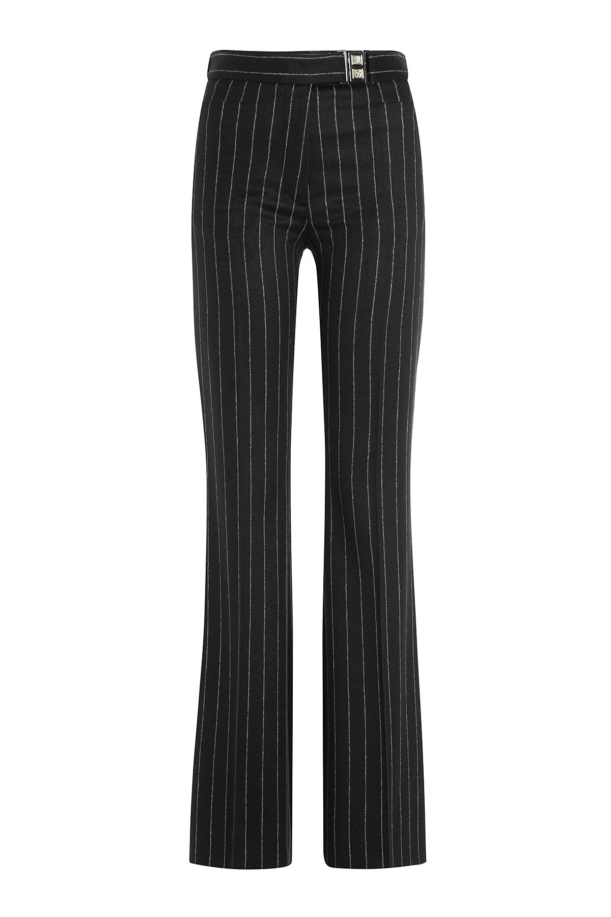 Pinstriped Virgin Wool Pants by Maison Margiela