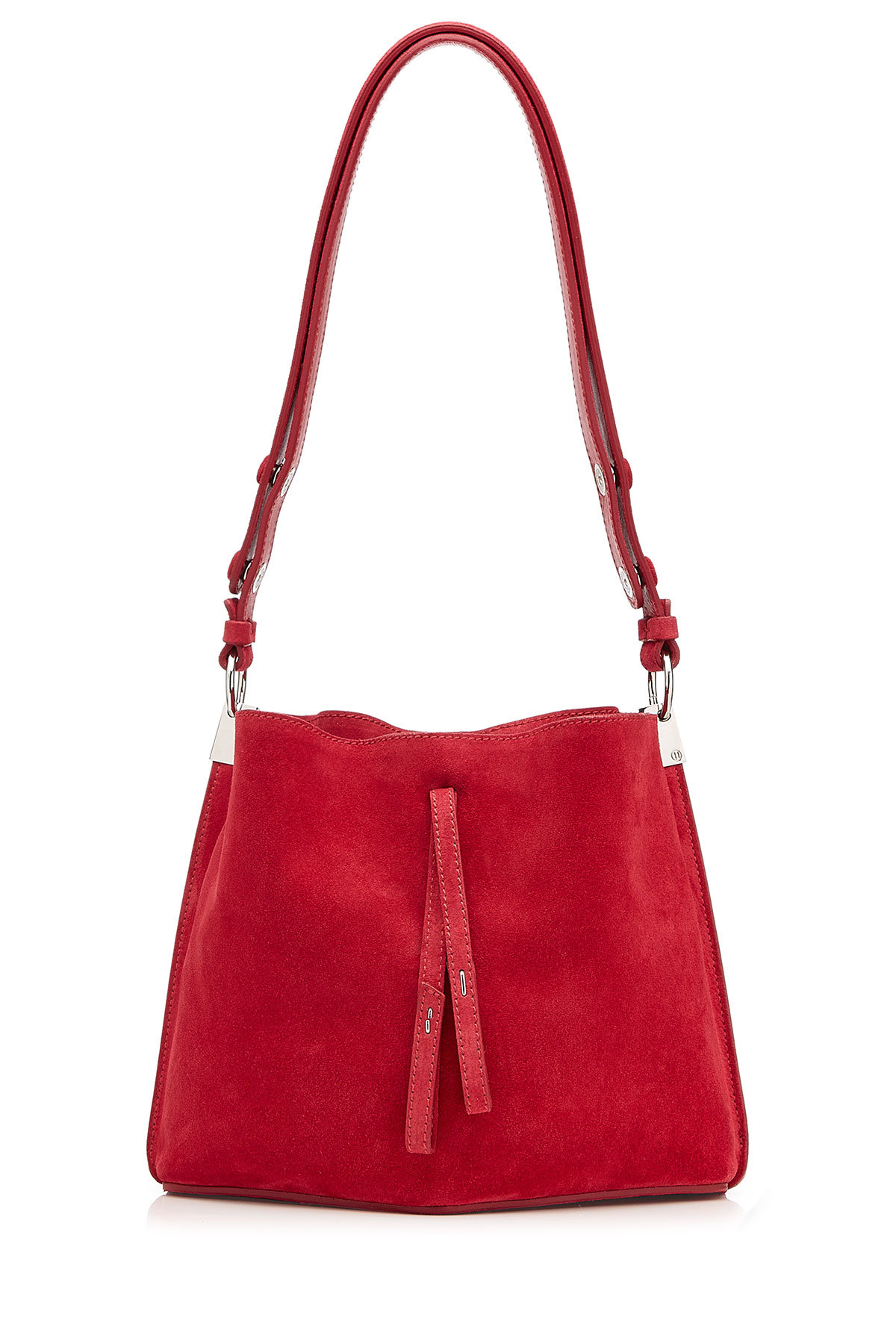 Suede Shoulder Bag by Maison Margiela