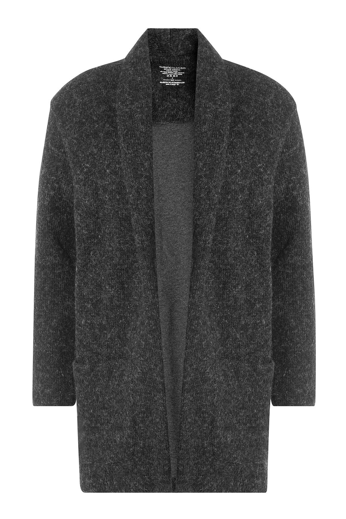 Majestic - Shawl Collar Cardigan Coat