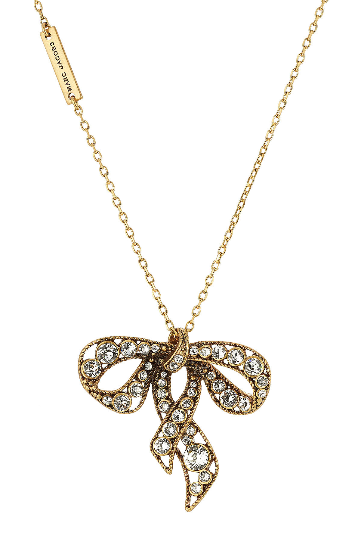 Marc Jacobs - Embellished Bow Necklace