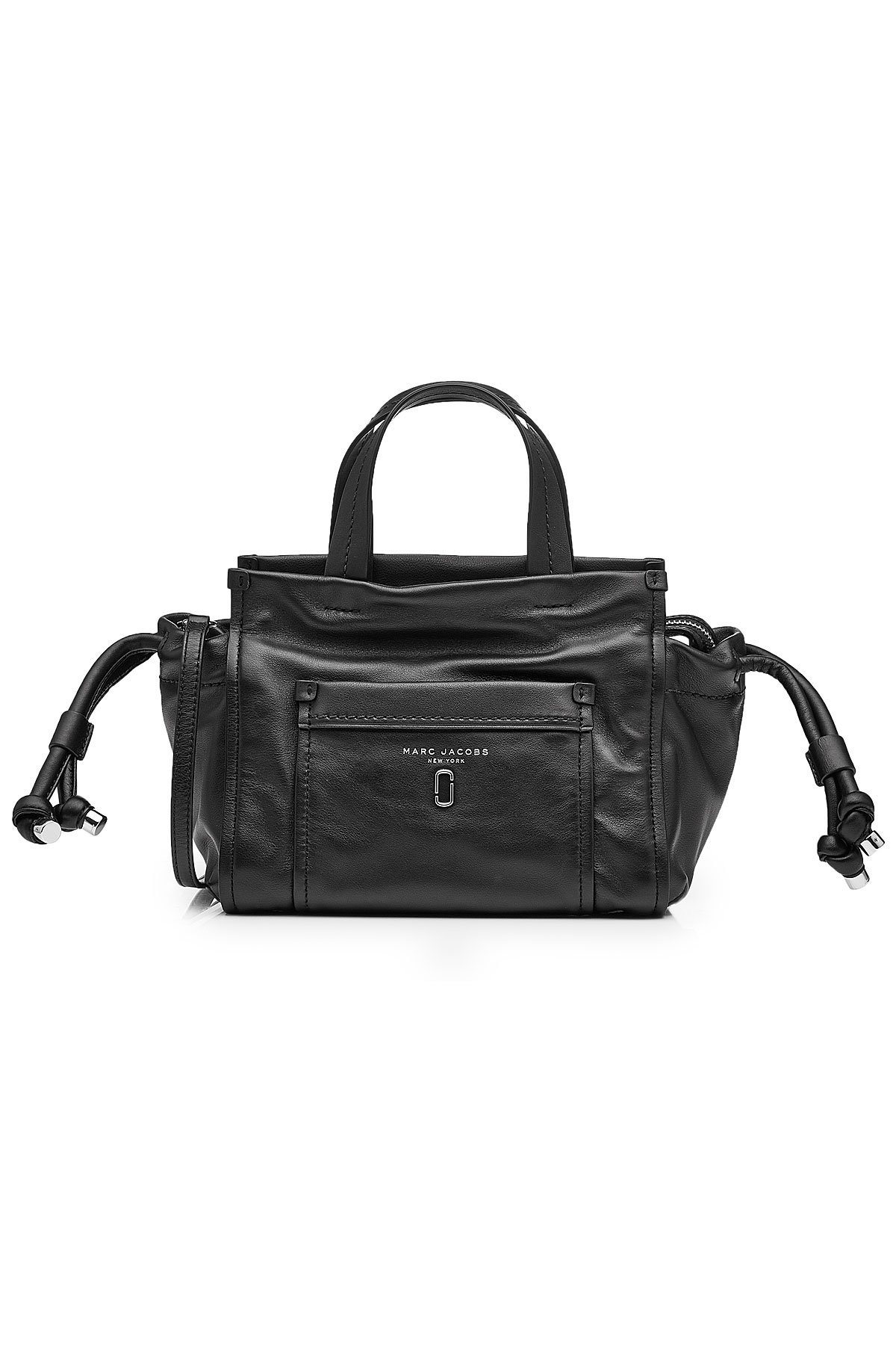 Leather Shoulder Bag with Shearling by Marc Jacobs