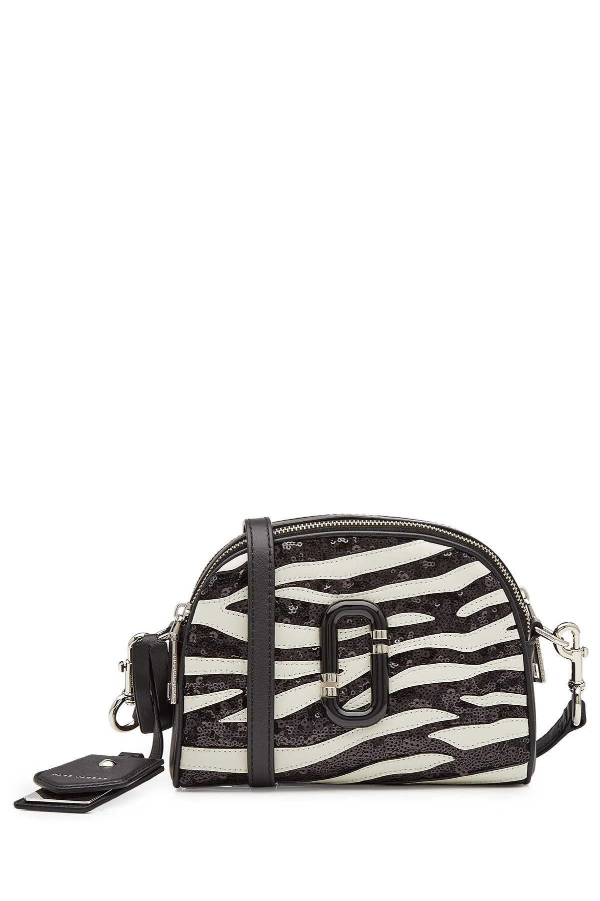 Marc Jacobs - Shutter Sequinned Leather Shoulder Bag