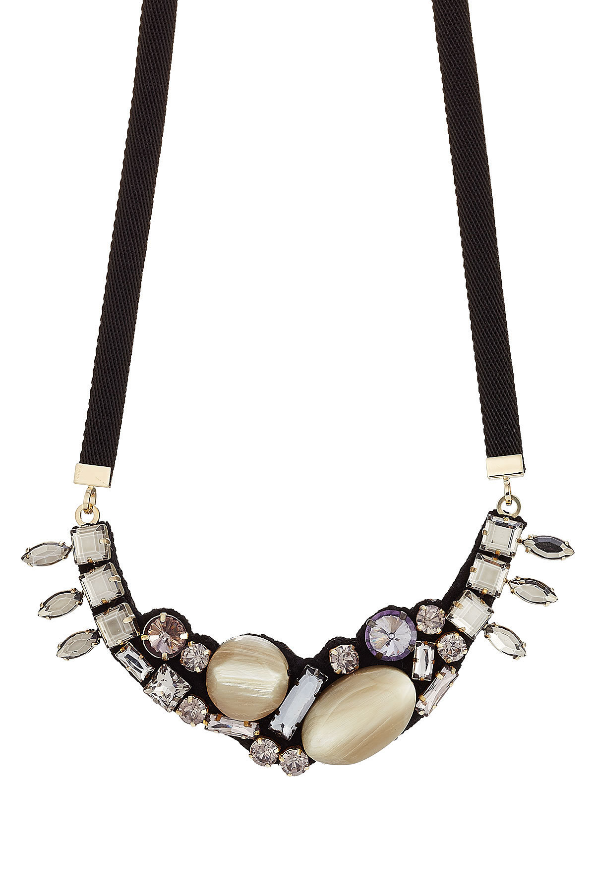 Crystal Embellished Necklace by Marni