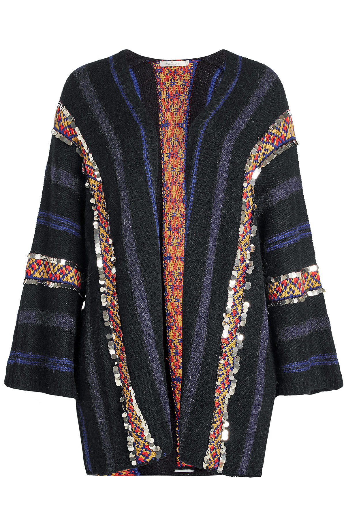 Mes Demoiselles - Embellished Cardigan with Wool, Alpaca and Cotton