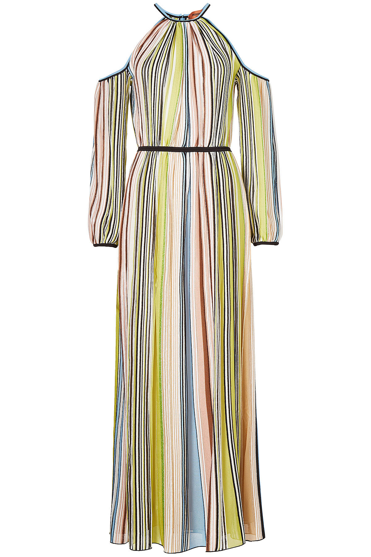 Missoni - Cold Shoulder Maxi Dress with Silk