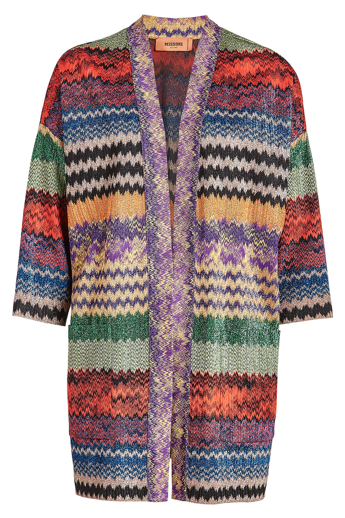 Missoni - Kimono Cardigan with Metallic Thread