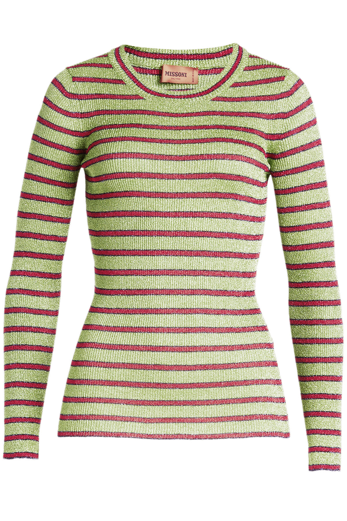 Missoni - Striped Pullover with Metallic Thread