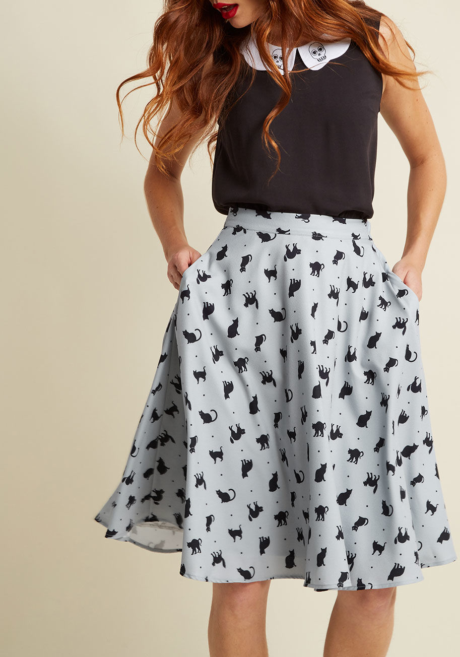 ModCloth - A-Line Circle Skirt with Pockets