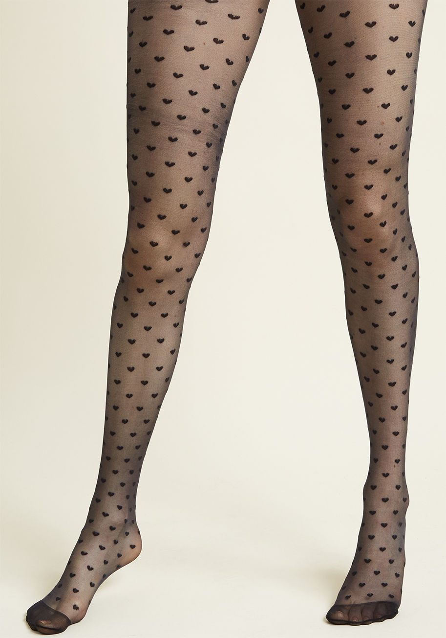 ModCloth - A Pinch of Passion Tights