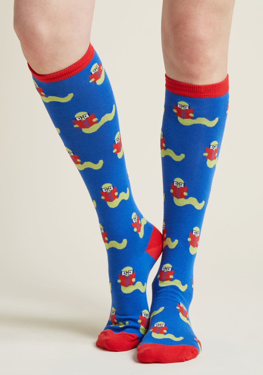 ModCloth - A Worm Welcome Knee Socks