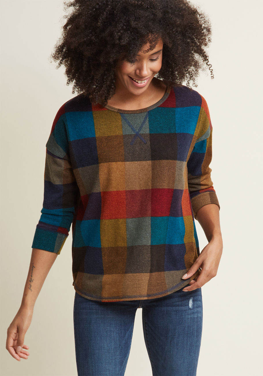 ModCloth - Afternoon Espresso Knit Top