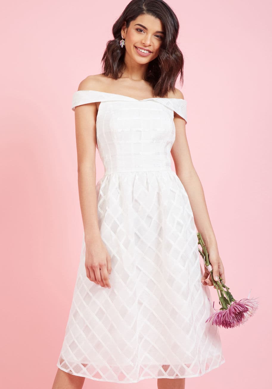 Aisle Be Watching You A-Line Dress by ModCloth