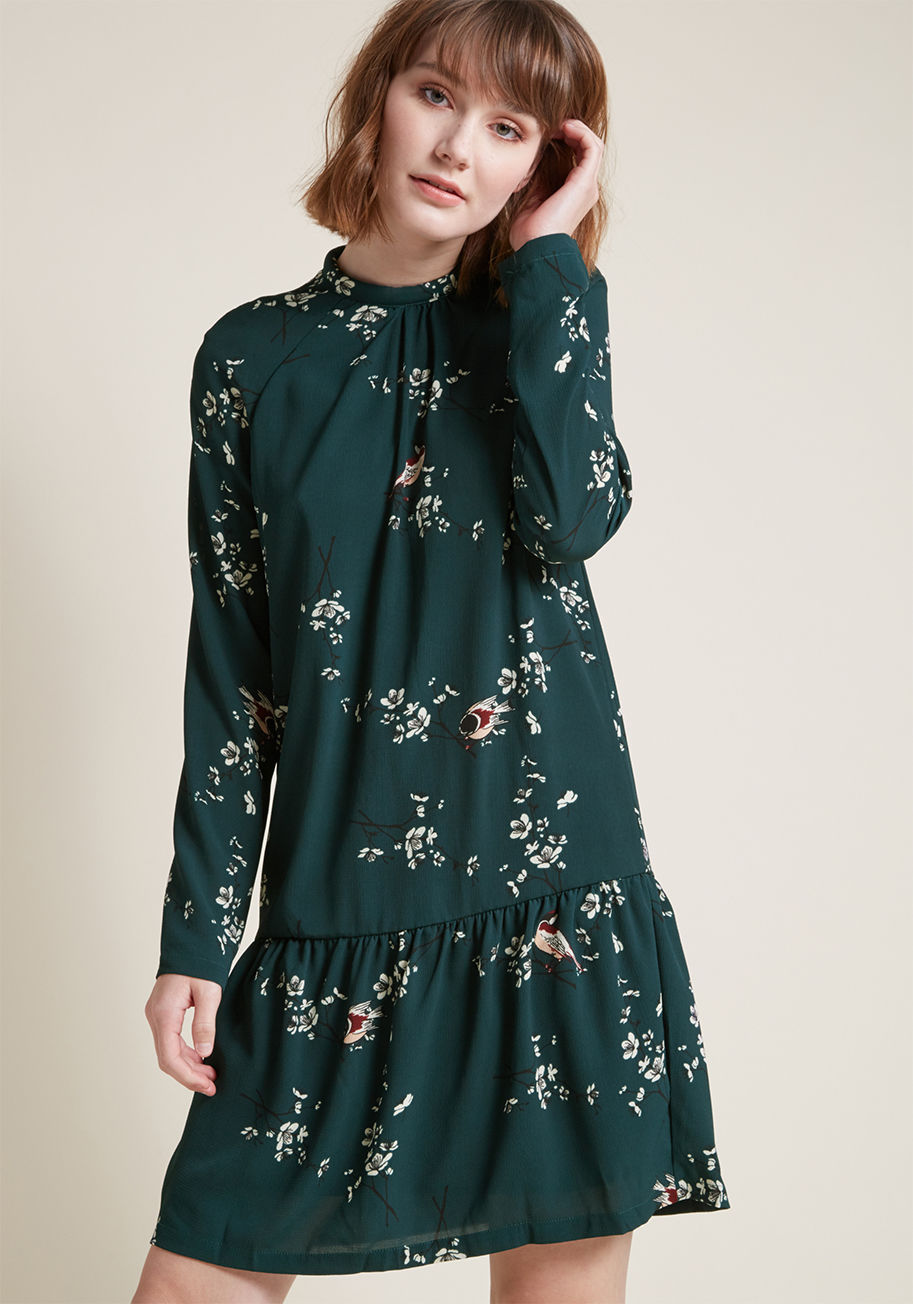 ModCloth - Always Invited Long Sleeve Dress