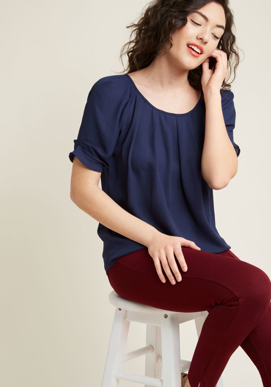 ModCloth - Breezy Beauty Short Sleeve Top