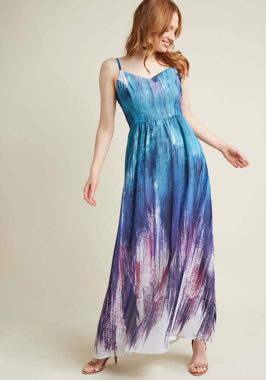 ModCloth - Brushstroke to Conclusions Maxi Dress