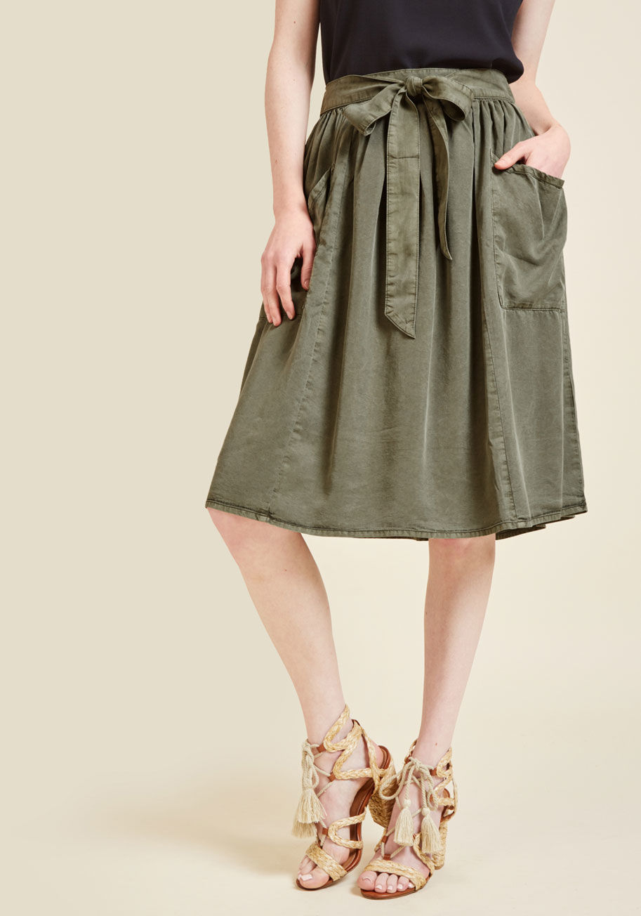 ModCloth - Capsule Collection Midi Skirt