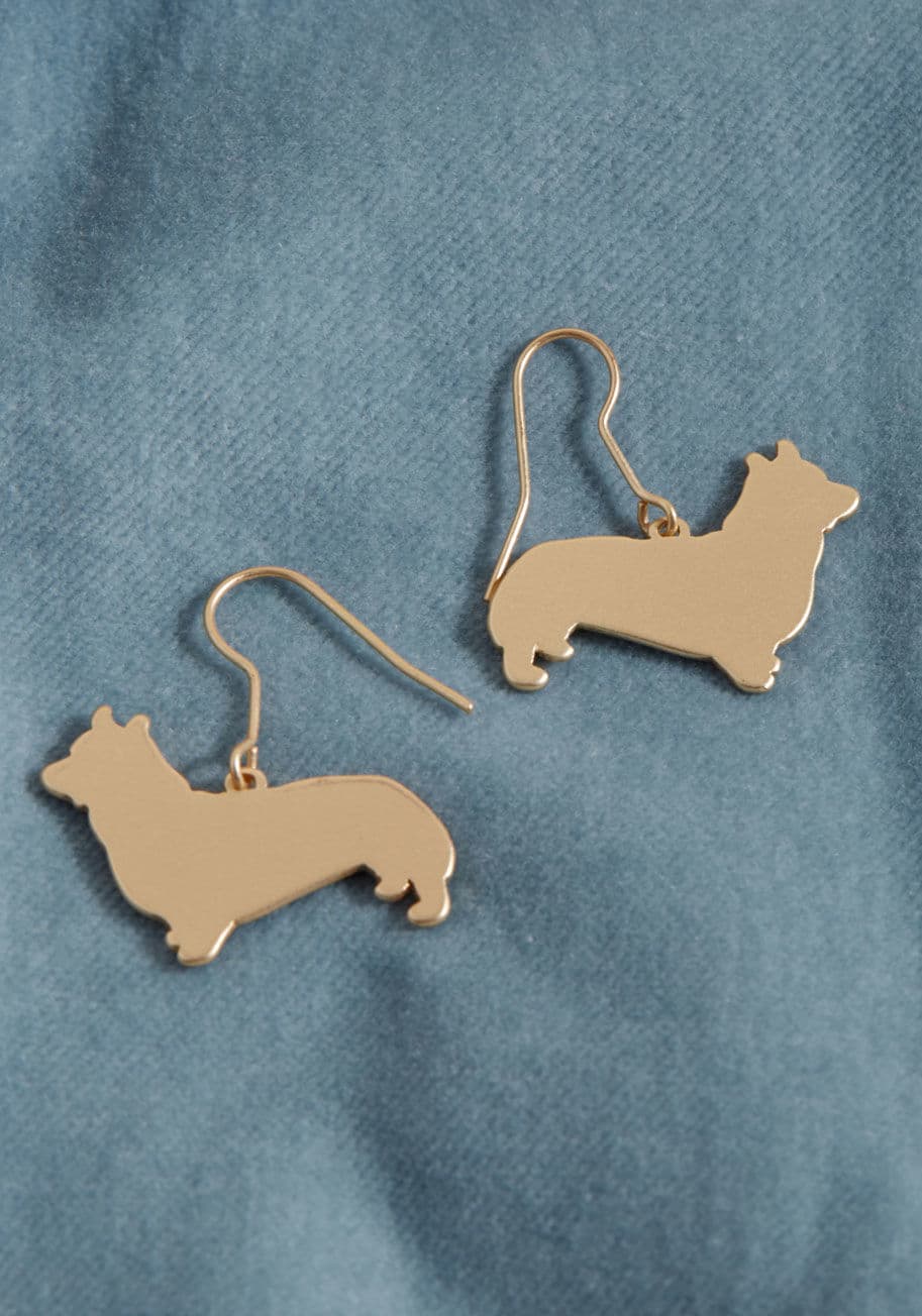 ModCloth - Corgi Values Earrings